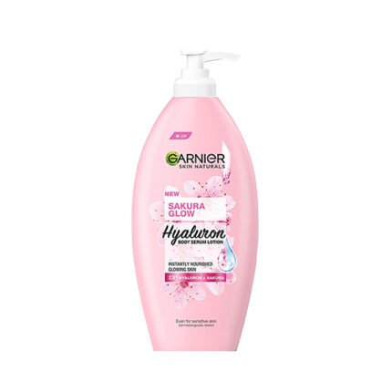 Garnier Sakura Glow Hyaluron Body Serum Lotion 400ml