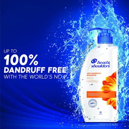 Head & Shoulders Anti-Hairfall Anti-Dandruff Shampoo for Women & Men (650ml)