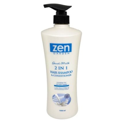 Zen Garden Goat's Milk 2in1 Hair Shampoo & Conditioner For All Hair Types